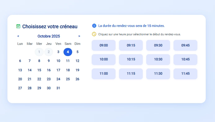 Système de réservation